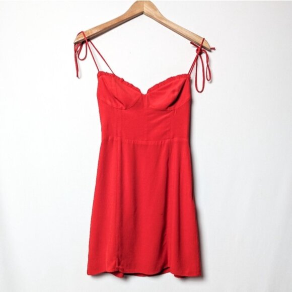 Aritzia Black and Red Mini Dresses - Picture 9 of 14